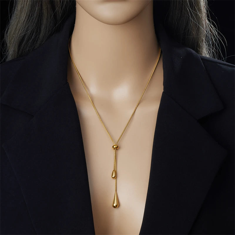 Ensemble de bijoux en acier inoxydable